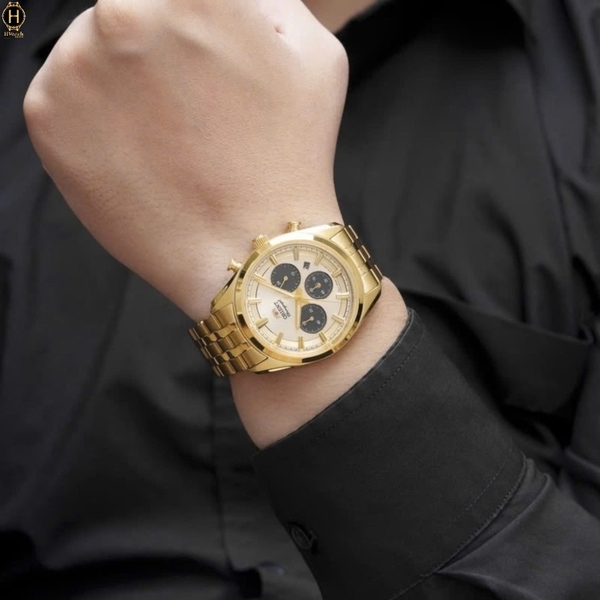 Orient Quartz Solar Contemporary Chronograph RA-TX0301G10B