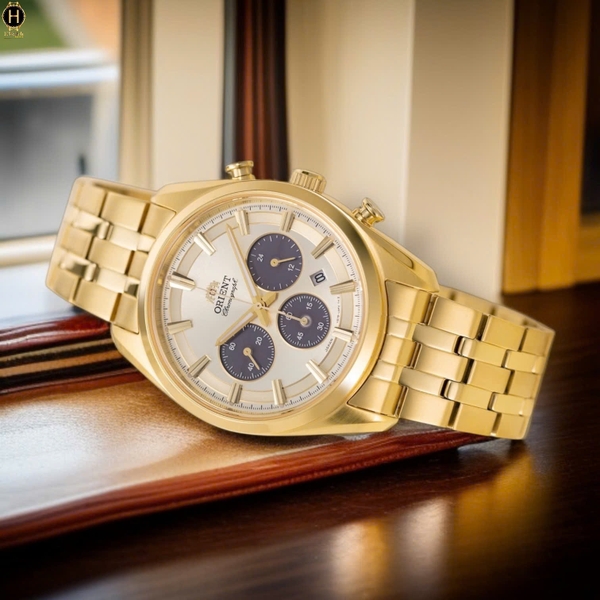 Orient Quartz Solar Contemporary Chronograph RA-TX0301G10B