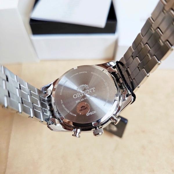 Orient Quartz Solar Contemporary Chronograph RA-TX0303L10B