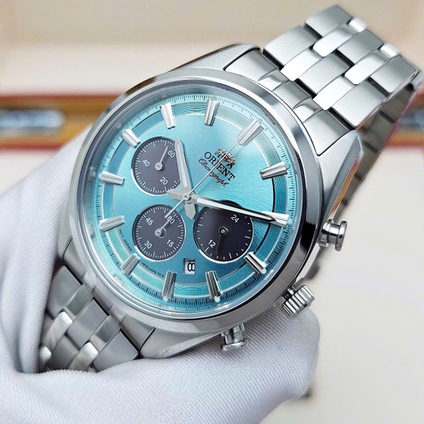Orient Quartz Solar Contemporary Chronograph RA-TX0304L10B