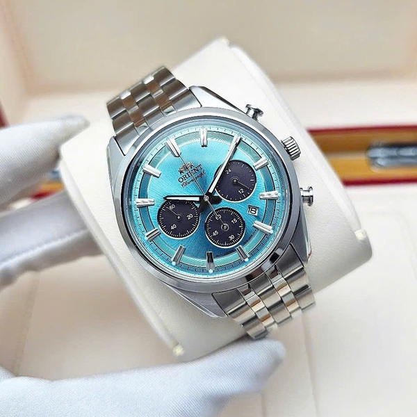 Orient Quartz Solar Contemporary Chronograph RA-TX0304L10B