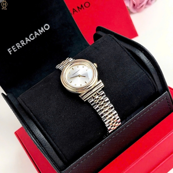 Salvatore Ferragamo Quartz Gancini Diamond SFMV01423