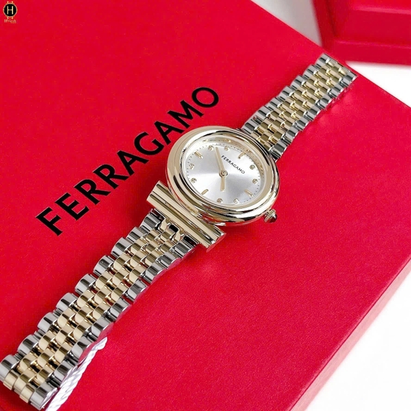 Salvatore Ferragamo Quartz Gancini Diamond SFMV01423
