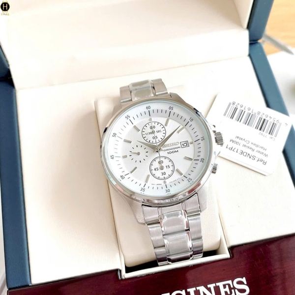  Đồng Hồ Nam Seiko Quartz Chronograph SNDE17P1