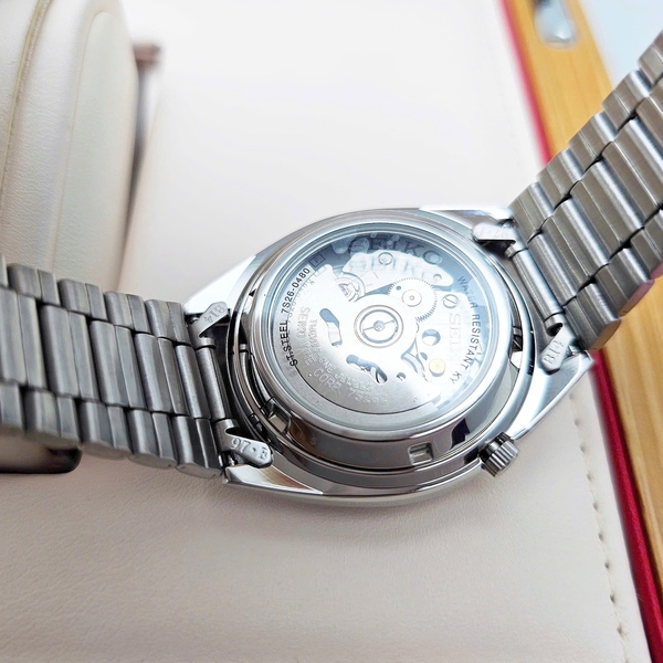  Seiko 5 Automatic SNXS73K1  ( SNXS73 ) Dây Thép Mặt Trắng