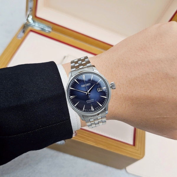 Seiko Automatic Presage Cocktail Blue SARY123 ( SRPB41J1 ) ( SRPB41 )