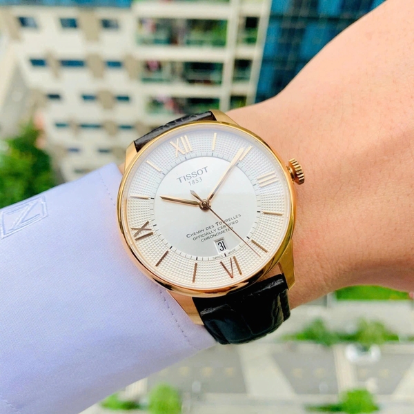 Tissot Automatic Tissot Chemin Des Tourelles Cosc T099.408.36.038.00 (T0994083603800) 