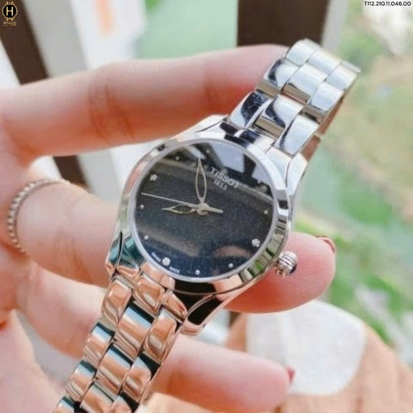 Đồng Hồ Nữ Tissot Quartz T-Wave Diamond T112.210.11.046.00 (T1122101104600)