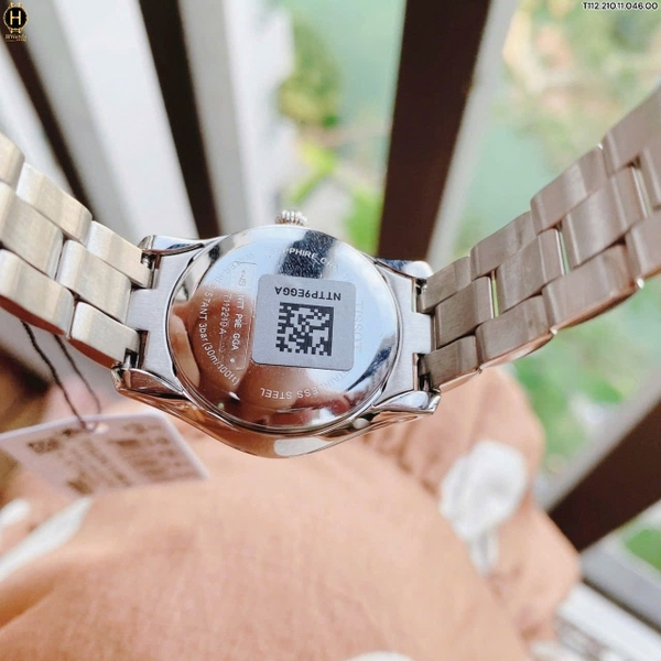 Đồng Hồ Nữ Tissot Quartz T-Wave Diamond T112.210.11.046.00 (T1122101104600)