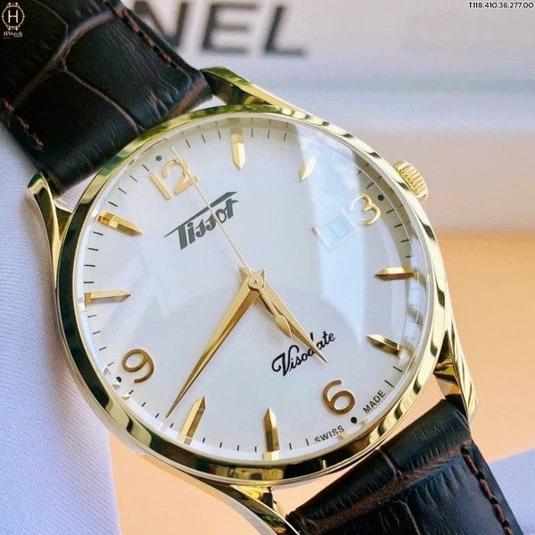 Đồng Hồ Nam Tissot Quartz Heritage Visodate T118.410.36.277.00 (T1184103627700)