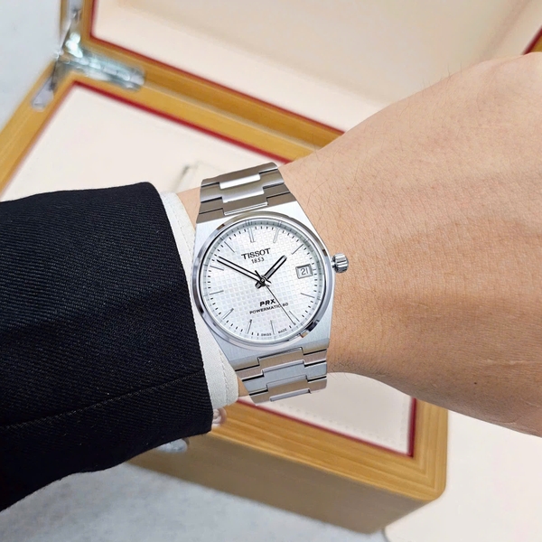  Unisex Tissot Automatic PRX Powermatic 80 35mm T137.207.11.111.00 (T1372071111100)