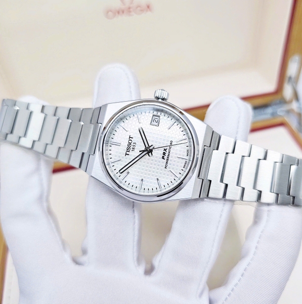 Unisex Tissot Automatic PRX Powermatic 80 35mm T137.207.11.111.00 (T1372071111100)