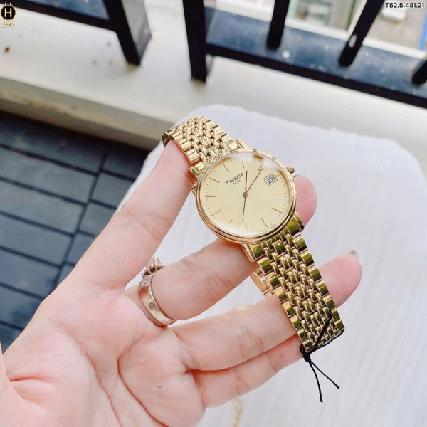 Đồng Hồ Unisex Tissot Quartz T-Classic Desire T52.5.481.21 ( T52548121 )