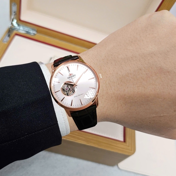 Orient Automatic Esteem 2 Vàng Hồng Rose FAG02002W0 ( SAG02002W0 ) ( TAG02002W0 )