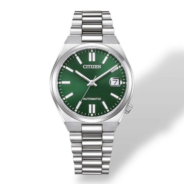Unisex Citizen Automatic Tsuyosa 37mm Green NJ0200-50X (1)