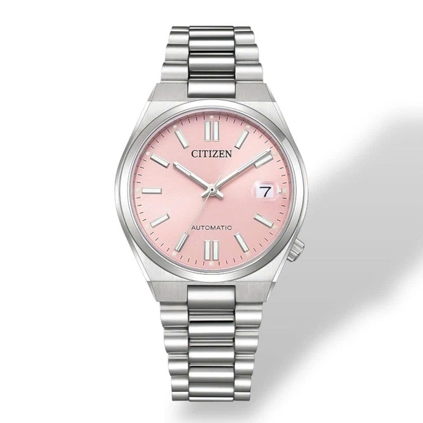 Unisex Citizen Automatic Tsuyosa 37mm Pink NJ0200-50Z (2)