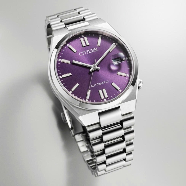 Unisex Citizen Automatic Tsuyosa 37mm Purple Mechanical NJ0200-50W (1)