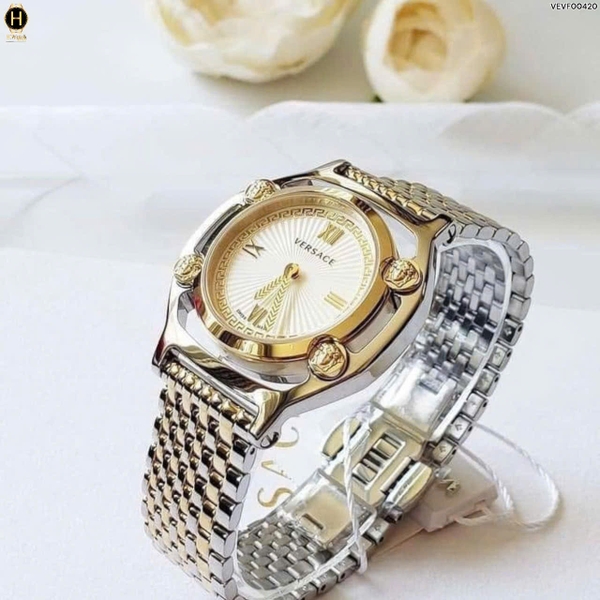  Đồng Hồ Nữ Versace Quartz Medusa Frame VEVF00420