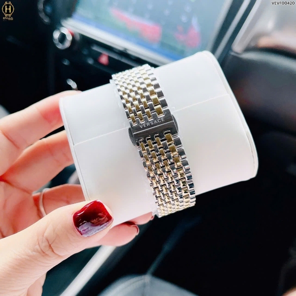  Đồng Hồ Nữ Versace Quartz Medusa Frame VEVF00420