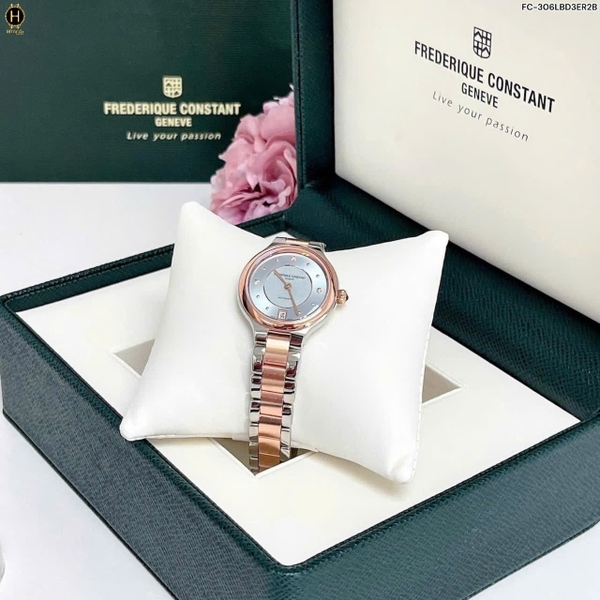 Đồng Hồ Nữ Frederique Constant Automatic Geneve Delight Diamond FC-306LBD3ER2B ( FC306LBD3ER2B )