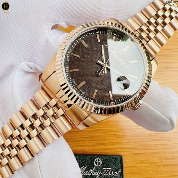Đồng hồ Nam Mathey Tissot Quartz Mathy III H810PRM