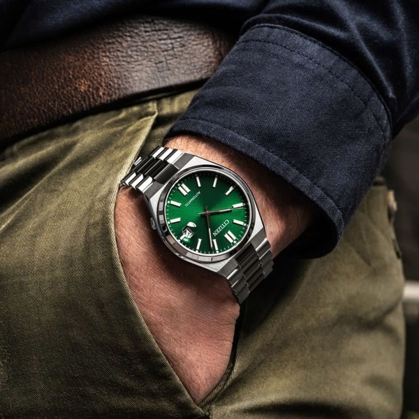 Citizen Tsuyosa 37mm NJ0200-50X – Xanh lá Green