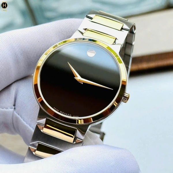 MOVADO ESQ EXCEL Cronografo Orologio Da Uomo Nero EUR 0,92 - IT - Foto 3