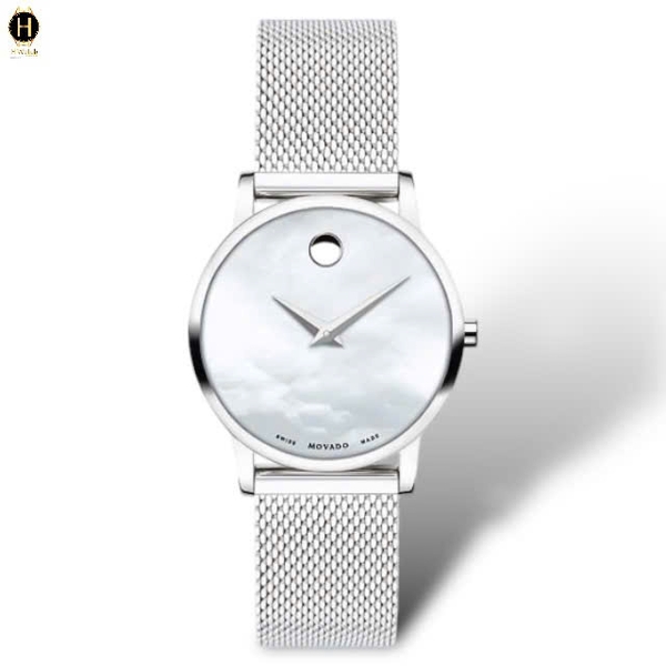 Đồng Hồ Nữ Movado Quartz Museum Classic 0607350