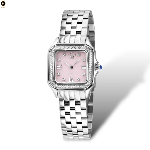 Đồng Hồ Nữ GV2 By Gevril Quartz Milan Diamond 121102B