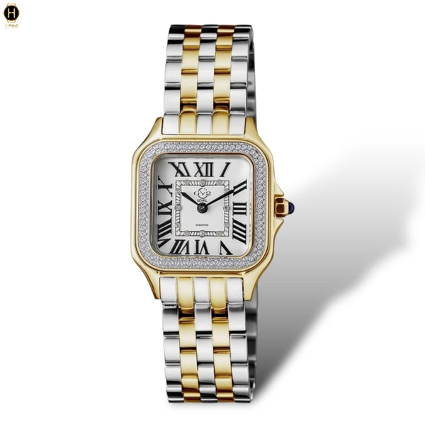 Đồng Hồ Nữ GV2 By Gevril Quartz Milan Diamond 12113B Limited 999c trên thế giới
