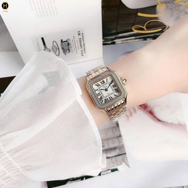 Đồng Hồ Nữ GV2 By Gevril Quartz Milan Diamond 12113B Limited 999c trên thế giới