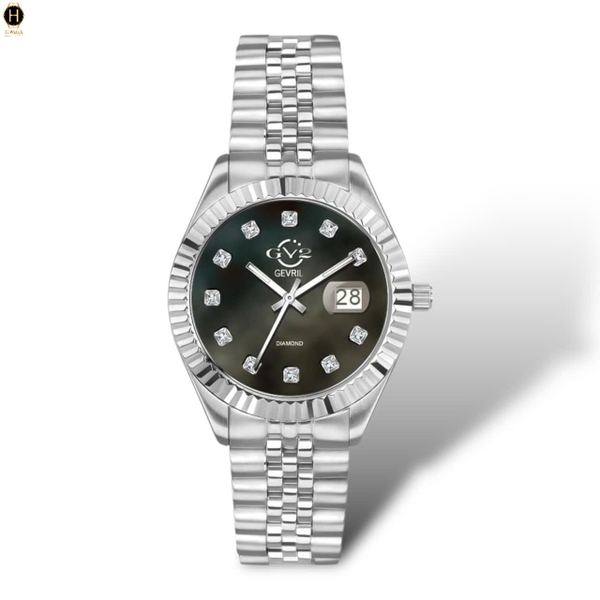 Đồng Hồ Nữ Gv2 By Gevril Quartz Naples Diamond 12407 Limited Edition 500 Model