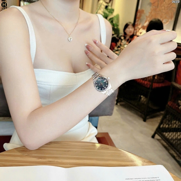 Đồng Hồ Nữ Gv2 By Gevril Quartz Naples Diamond 12407 Limited Edition 500 Model