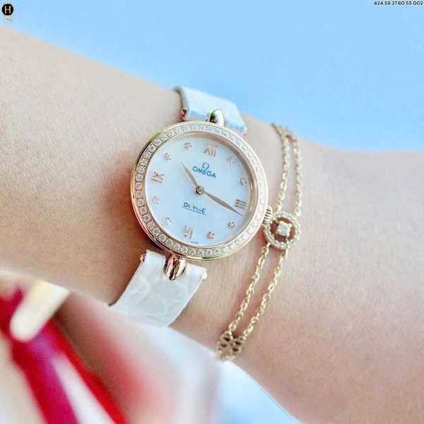 Đồng Hồ Nữ Omega Quartz De Ville Prestige 424.58.27.60.55.002 (42458276055002)