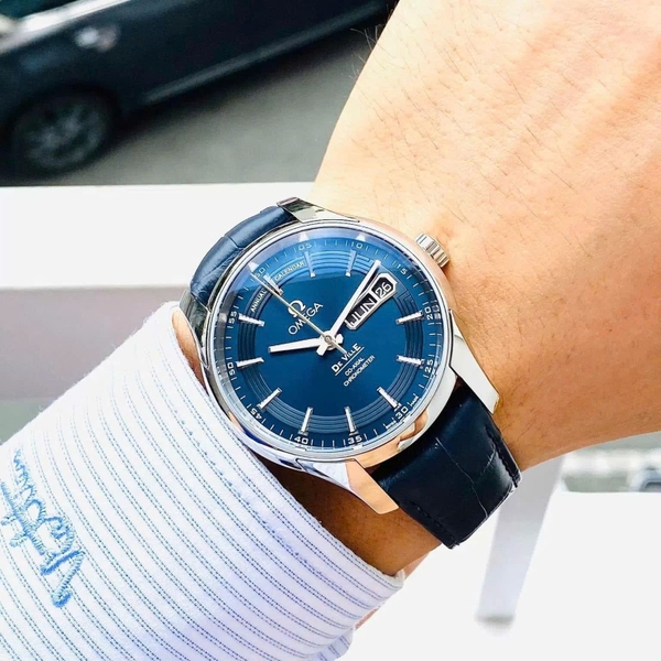 Đồng Hồ Nam Omega Automatic DeVille Hour Vision Annual Calendar 431.33.41.22.03.001