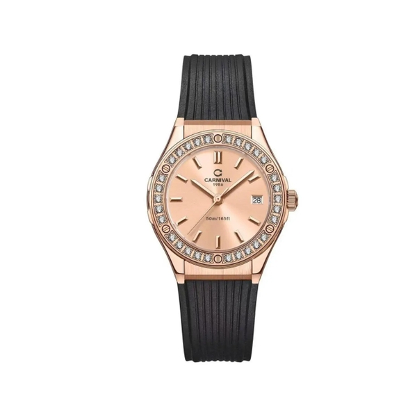 Đồng Hồ Nữ Carnival Quartz 8168L2-VH-DCS-NN
