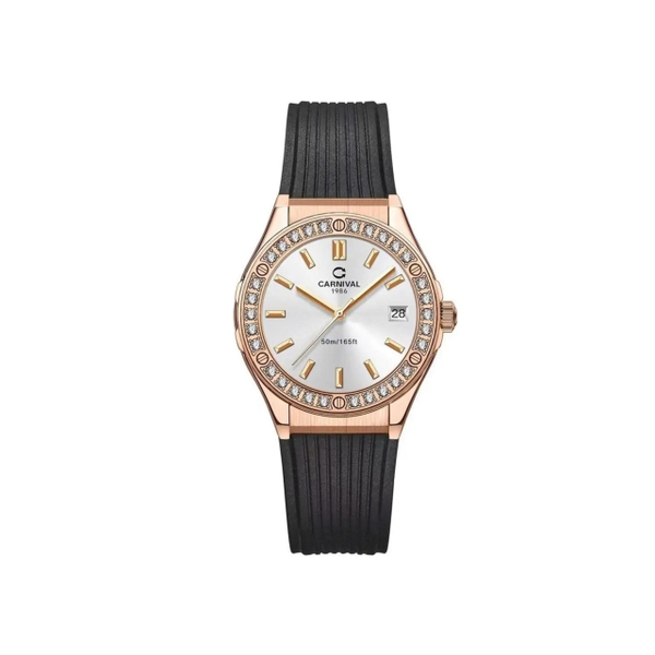 Đồng Hồ Nữ Carnival Quartz 8168L2-VH-DCS-T