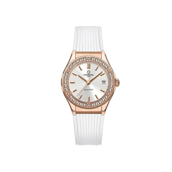 Đồng Hồ Nữ Carnival Quartz 8168L2-VH-DCS-T1