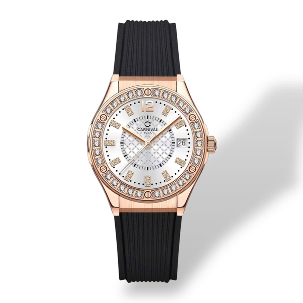Đồng Hồ Nữ Carnival Quartz Fusion 8173L2-VH-DCS-T