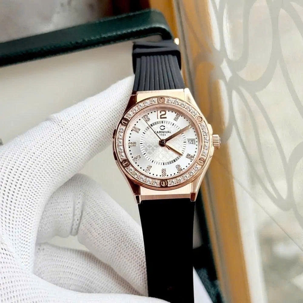 Đồng Hồ Nữ Carnival Quartz Fusion 8173L2-VH-DCS-T