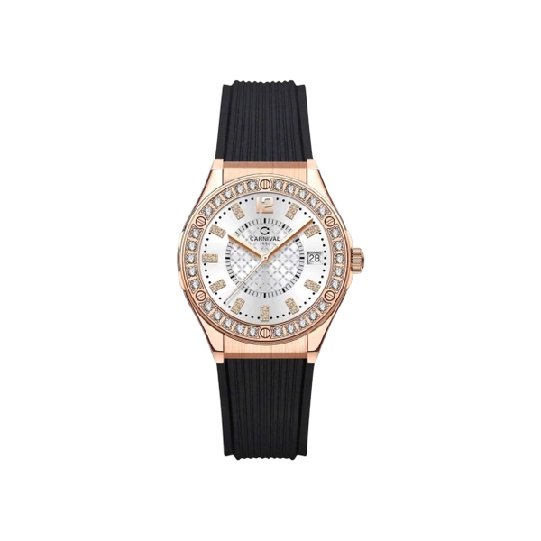 Đồng Hồ Nữ Carnival Quartz Fusion 8173L2-VH-DCS-T