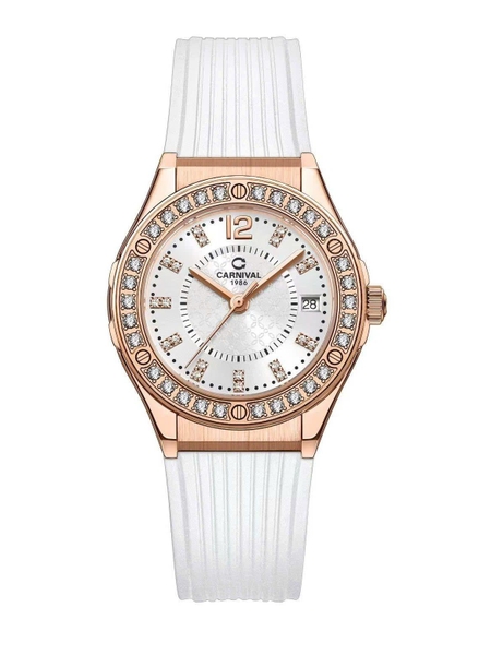 Đồng Hồ Nữ Carnival Quartz Fusion 8173L2-VH-DCS-T1