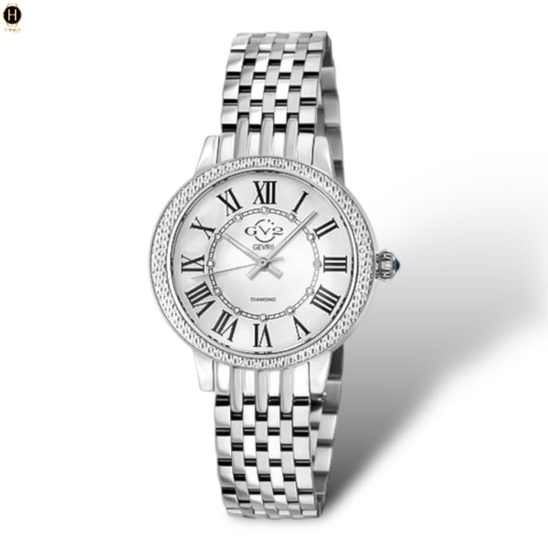 Đồng hồ Nữ Gv2 By Gevril Quartz Astor III Diamond 9150B