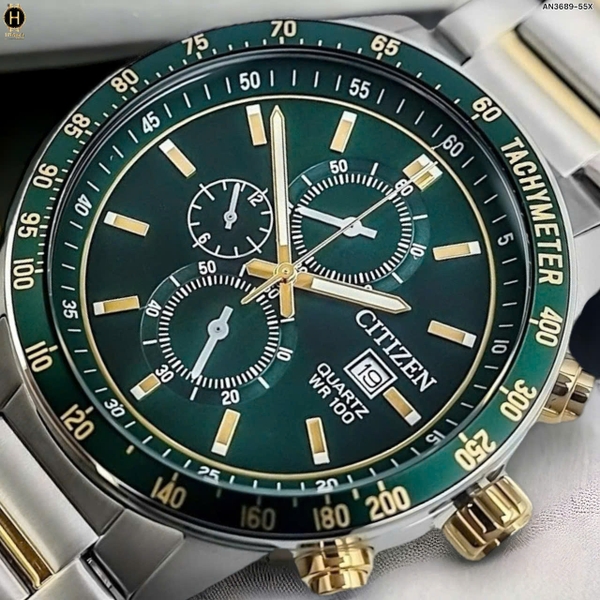 Đồng Hồ Nam Citizen Quartz Chronograph AN3689-55X