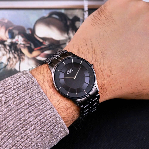 Đồng Hồ Nam Citizen Quartz Eco-Drive Stiletto AR3017-58E