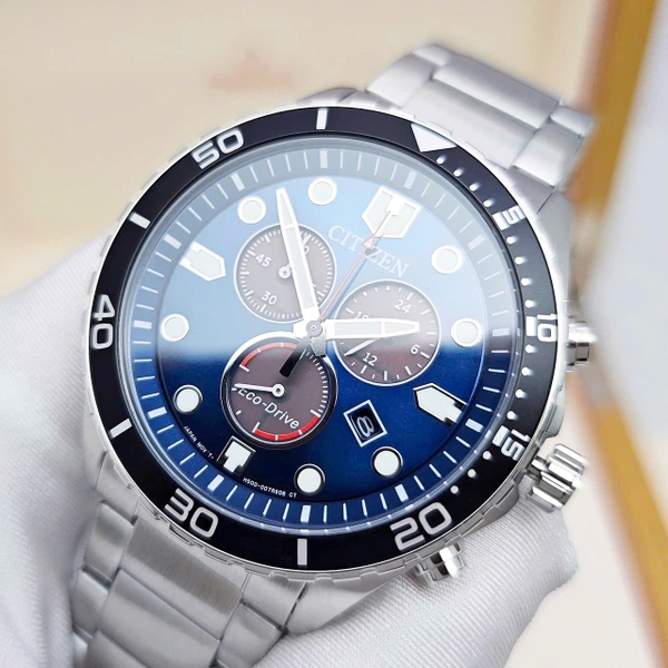 Citizen Quartz Eco-Drive Chronograph AT2560-84L