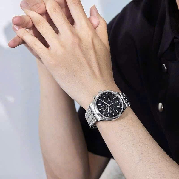 Đồng Hồ Nam Citizen Quartz Eco-Drive Chronograph AT2570-56E