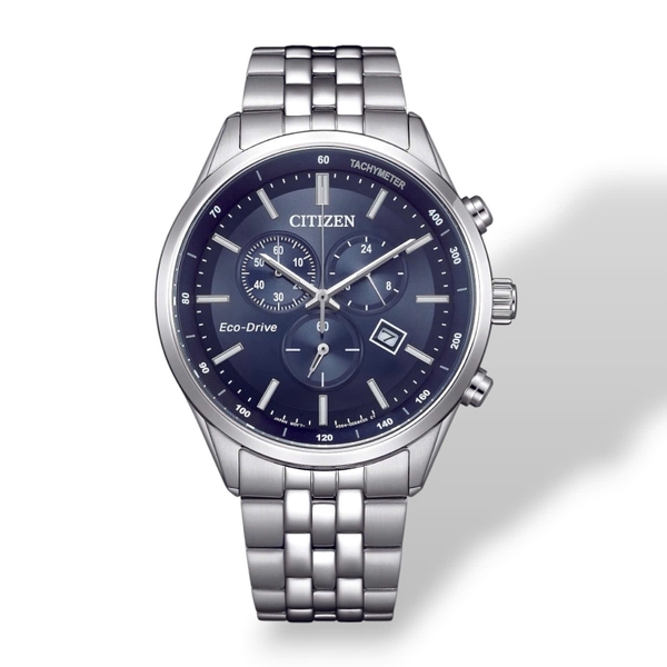 Đồng Hồ Nam Citizen Quartz Eco-Drive Chronograph AT2570-56L