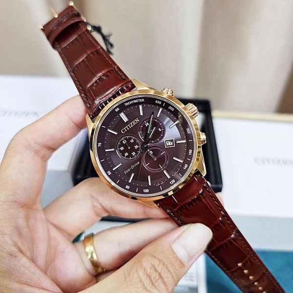 Citizen Quartz Eco-Drive Chronograph Tachymeter AT2573-07X