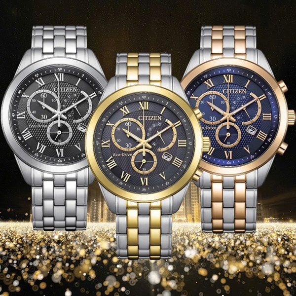 Đồng Hồ Nam Citizen Quartz Eco-Drive Archives AT2600-57E